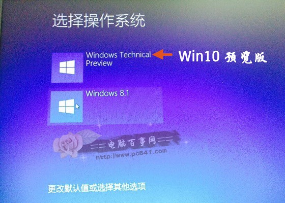 Win8.1/Win10双系统切换方法