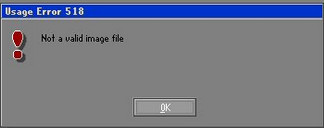 u盘装系统碰到Not a valid image file错误提示