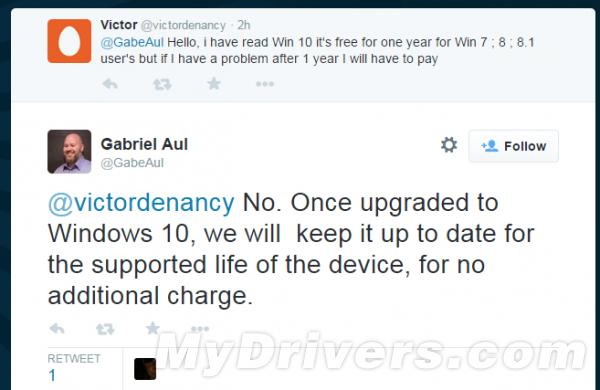 Windows 10超级大福利：一年后也免费！