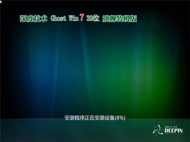 深度系统 Ghost Win7 32位 旗舰版v2019.04系统免费下载