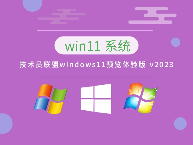 技术员联盟windows11预览体验版 v2023下载