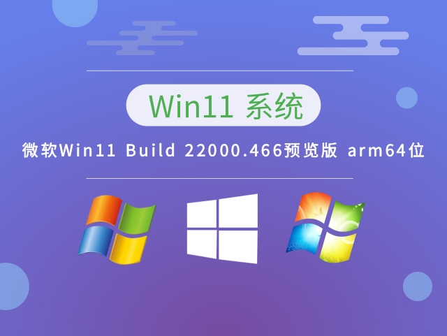 微软Win11 Build 22000.466预览版 arm64位 v2023下载
