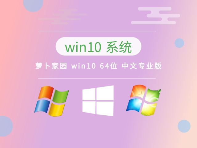 萝卜家园 win10 64位 中文专业版 v2023.04最新下载