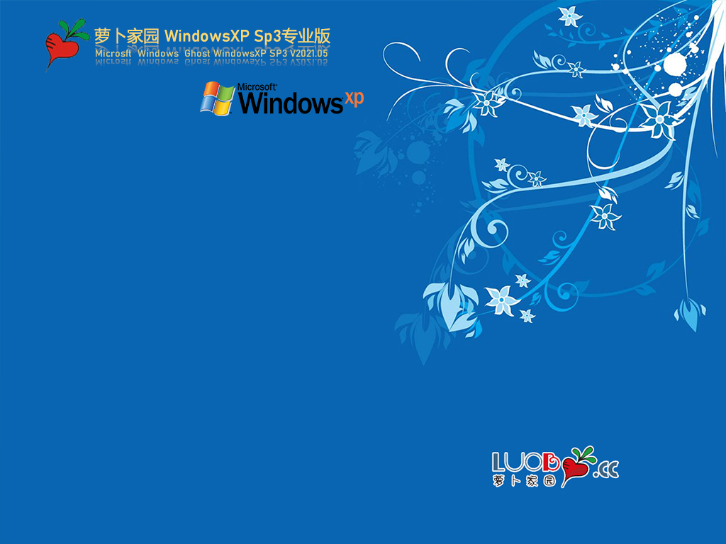萝卜家园WindowsXP Sp3专业版2023免费安装下载(永久激活)