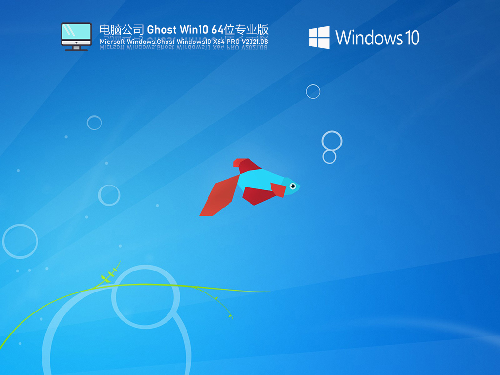 电脑公司Windows10镜像文件下载_电脑公司Windows10 64位稳定专业版下载V2021.08