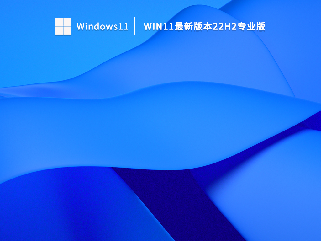 Win11 22H2最新版本下载_2023年Win11最新版本22H2专业版下载V2023.04