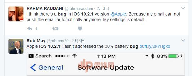 苹果尴尬了：iOS 10.2.1 被爆致命bug，怎么办？（附建议及测试视频）