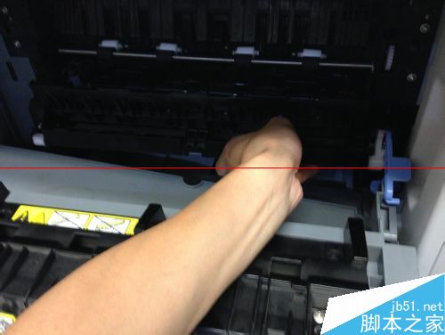 惠普M5035打印机开机显示左侧门已打开故障怎么办？