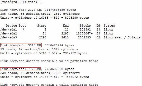 linux搭建gfs系统 iscsi+GFS 实现网络存储 