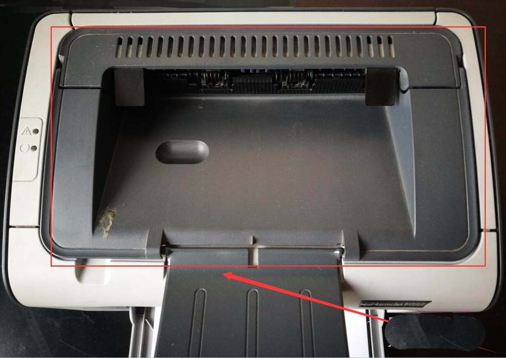 惠普P1007打印机内置连喷墨盒怎么安装? 惠普墨盒的的安装方法