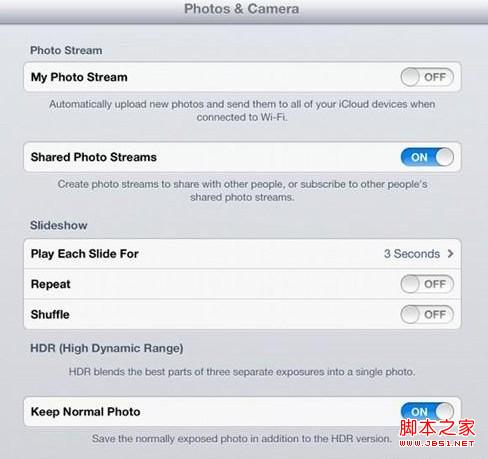 iPad和iPod Touch4拍照时开启HDR模式具体操作步骤