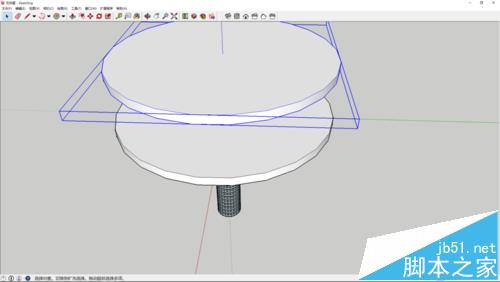 sketchup怎么绘制一个很有创意的桌椅模型?