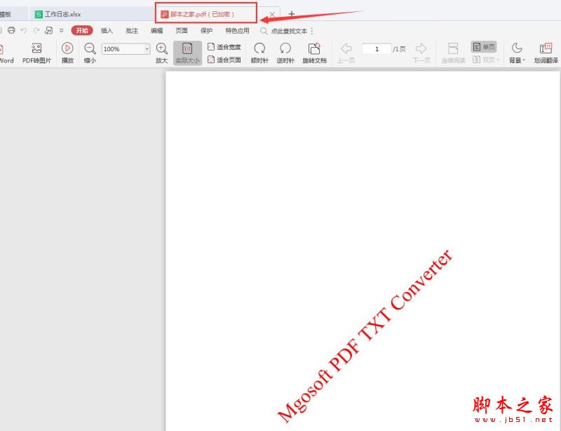怎么设置PDF密码 Mgosoft PDF Text Converter设置PDF密码教程