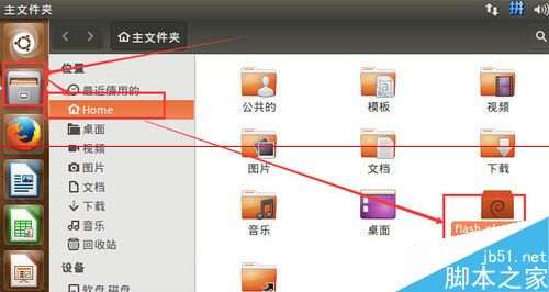 ubuntu14.10怎么下载并安装adobe flash？