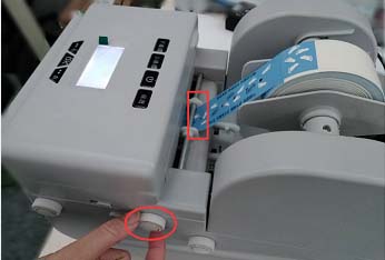 打印机BB707S碳带怎么安装? 热敏打印机碳带的安装方法