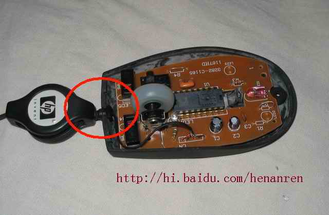 鼠标的简单修理方法