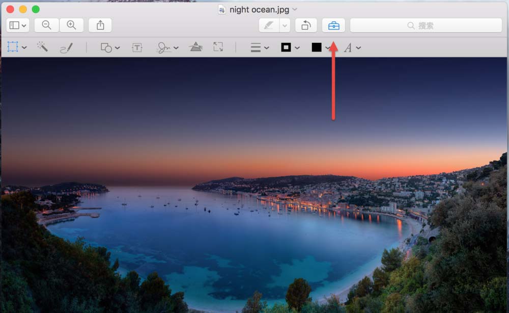 MacBook笔记本预览裁剪图片怎么使用?