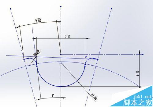 solidworks怎么画同步带轮? solidworks绘制5M齿型同步带轮的方法