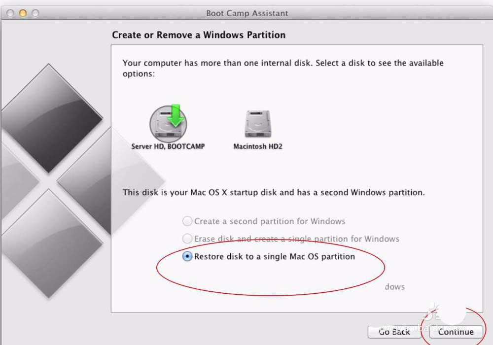 MacBook Air笔记本怎么删除win10系统?