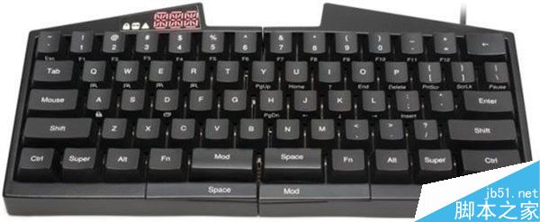 极限黑客机械键盘是什么样子?键盘可拆开 功能太酷