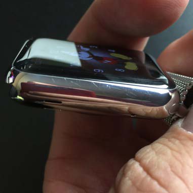Apple Watch 不锈钢表壳被刮花怎么办？20元帮你搞定