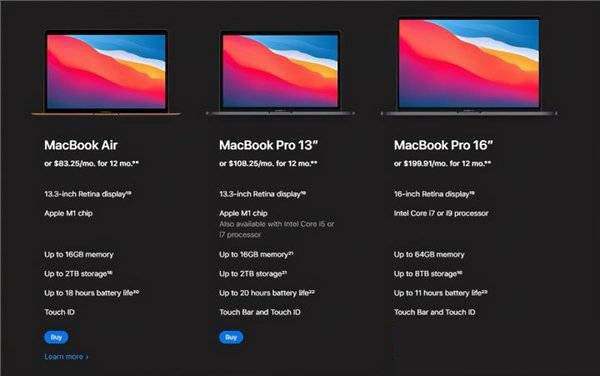 Macbook Air和Pro哪个值得买 Macbook Air和Pro区别介绍