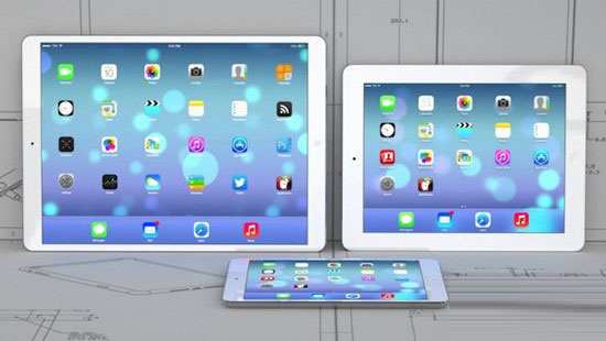iPad又增新尺寸 苹果明年Q1生产12.9英寸iPad Pro