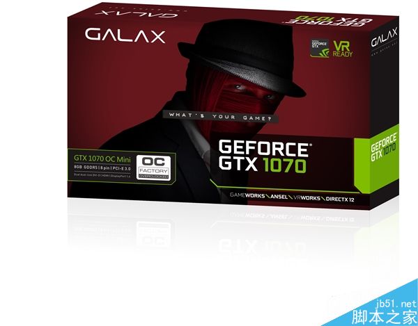 影驰发布第三款迷你版GTX 1070显卡:双DVI接口