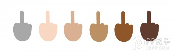 win10 emoji表情支持竖中指表情 节操何在?