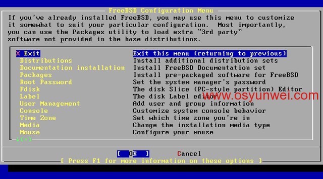 FreeBSD 8.2 安装教程图文详解