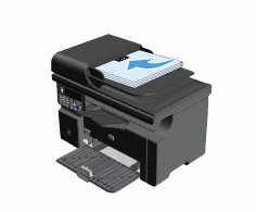 HP惠普M1213 MFP打印机怎么扫描文件?