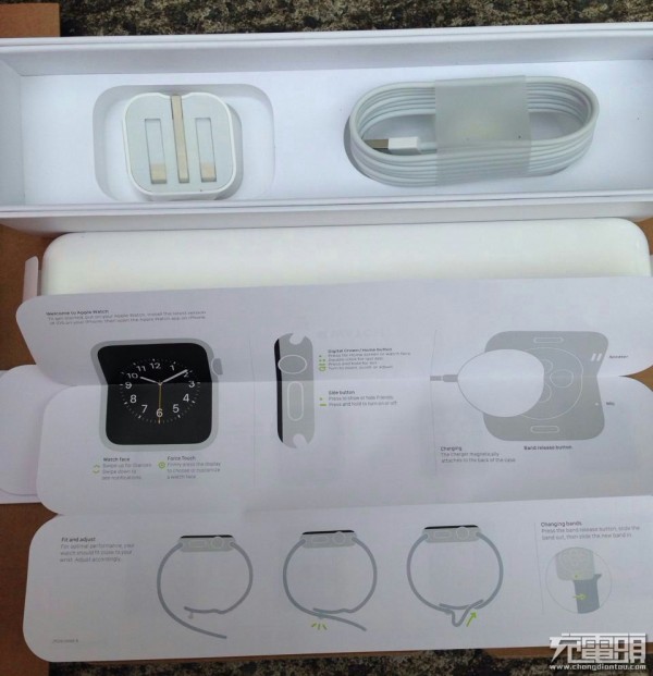 Apple Watch无线充电测试 30分钟即可充满