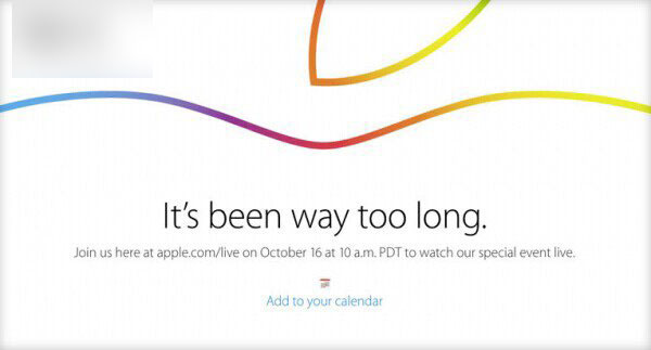 10月17号凌晨全程直播 苹果iPad Air2发布会官方视频直播地址公布 