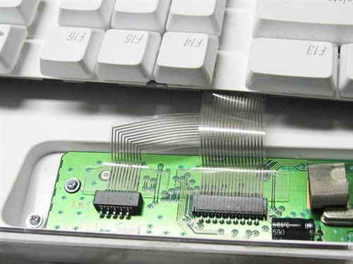 图解苹果机键盘维修过程