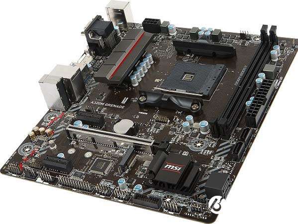 微星A320手雷主板发布：可完美搭配AMD Ryzen5 1400处理器