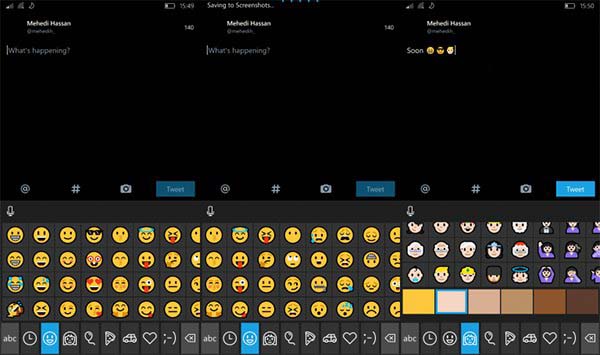 Win10移动版一周年更新再爆 全新图标Emoji表情加入
