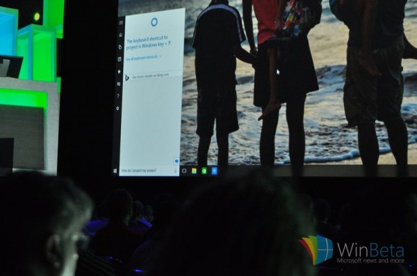 Win10新开始菜单和Cortana曝光 现场截图图赏