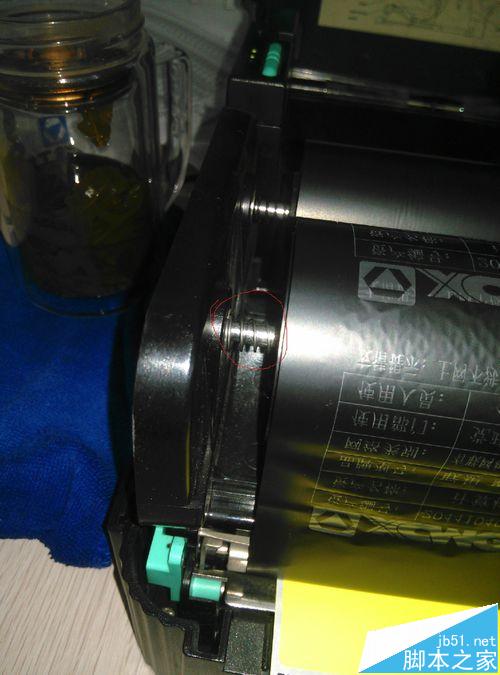 TSC244条码打印机机色带回收轴不转圈该怎么办?