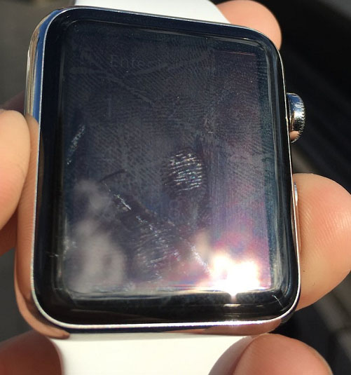 Apple Watch蓝宝石晶体镜面眩光严重是怎么回事？