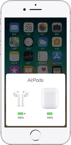 苹果AirPods电量在哪看 AirPods查看电量的两种方法