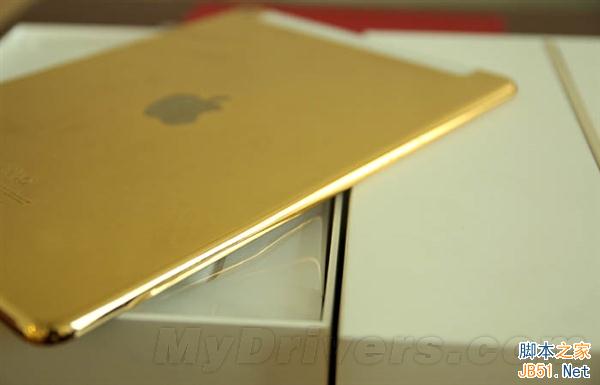 (图)苹果24K纯金版ipad air2 亮相 64GB售价1315美元