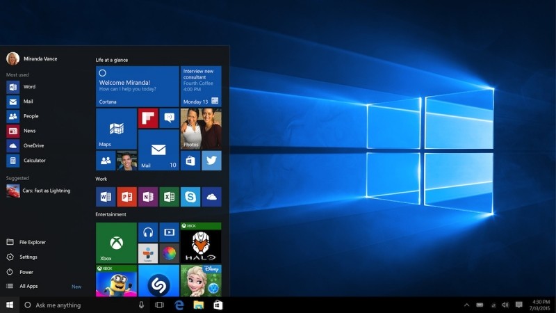 微软正式发布Windows 10 Hero桌面壁纸