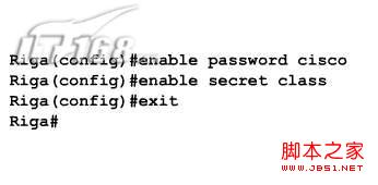 如何设置CISCO路由器密码(防止用户攻击)