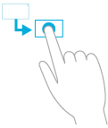 win8系统常用触控手势操作简要概述