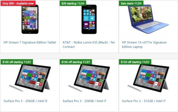 微软“黑五”促销十分给力！ 新Surface Pro 3平板直降150美元