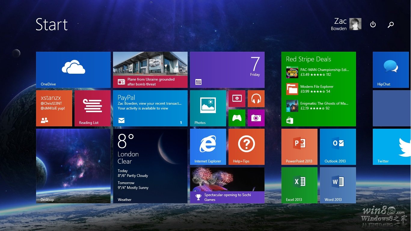 Windows 8.1 Update 1上手新特性与改进介绍