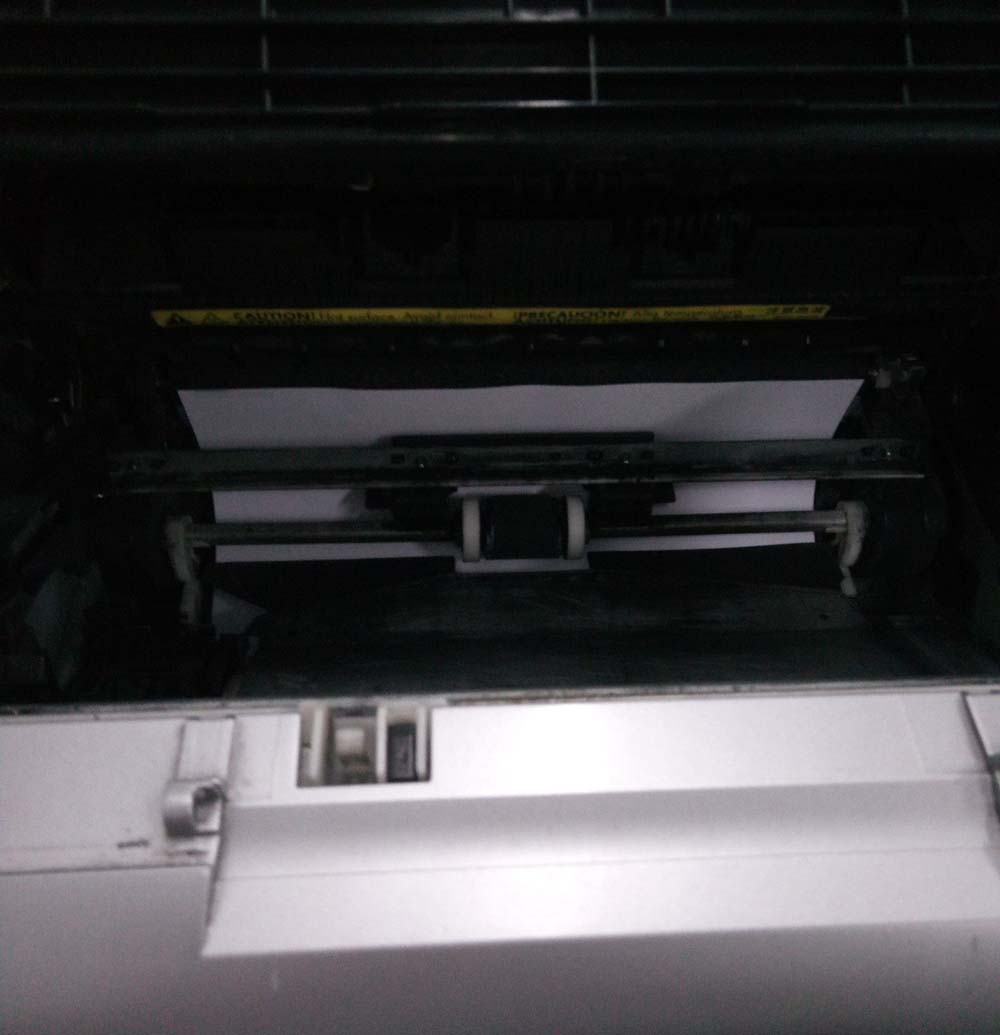 惠普1108打印机卡纸该怎么解决?