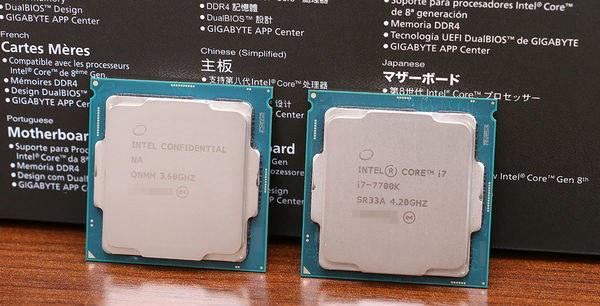 i5-8600K和i7-7700K哪个好？八代i5 8600K和i77700区别对比
