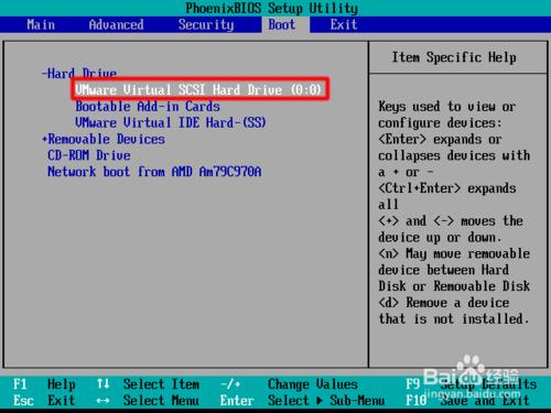 VMware Workstation虚拟机如何设置从U盘启动？