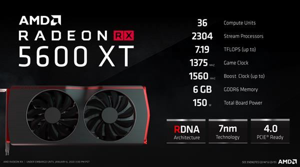 RX 5600XT值得买吗 2099元AMD显卡RX 5600XT全面评测